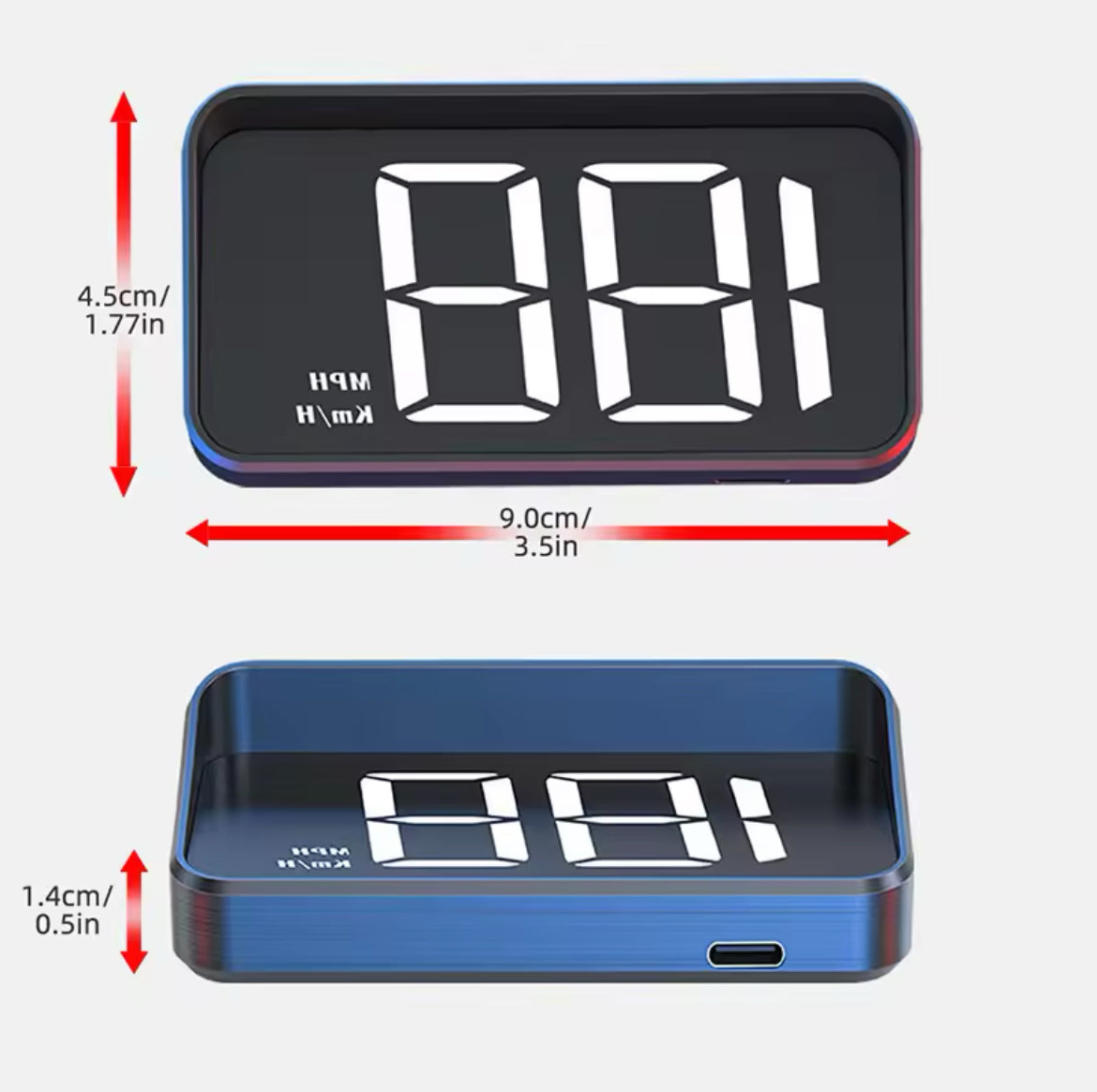 SafeSight Holo Speedometer